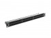 Lanberg patch panel 48 port 1u kat.5e utp czarny ppu5-1048-b - Galeria zdjęcie 2