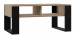 Stolik ława MODERN 2P 90x58xH50 sonoma/czarny - Galeria zdjęcie 1