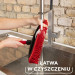 VILEDA Pet Pro Always Clean Szczotka gumowa z drążkiem do usuwania sierści, włosów z dywanów i podłogi - 1 sztuka - Galeria zdjęcie 6