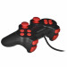 Esperanza gamepad pc usb czarno/czerwony warrior egg102r - Galeria zdjęcie 5