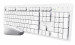 Klawiatura + mysz Trust ODY II Wireless White US (25465) - Galeria zdjęcie 1