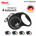 FLEXI Black Design L srebrna - automatyczna smycz dla psa - 5m - Galeria zdjęcie 4