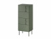 Komoda 4S TRESSE 50x40x125 zieleń mat - Galeria zdjęcie 1
