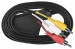 SAVIO KABEL AUDIO/VIDEO SCART – 3XRCA 2M CL-133 - Galeria zdjęcie 2