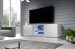 Szafka RTV QIU 160 MDF biały połysk/ biały połysk - Galeria zdjęcie 5