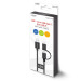 SAVIO KABEL 2W1 USB-MICRO USB/TYP C 2.1A 1M CL-128 - Galeria zdjęcie 8