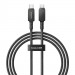 Kabel Baseus Unbreakable Typ C-Typ C 100W 1m (czarny) - Galeria zdjęcie 1