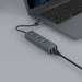 SAVIO AK-58 3-PORTOWY HUB USB-A Z ADAPTEREM RJ-45 - Galeria zdjęcie 10