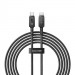 Kabel Baseus Unbreakable Typ C-Typ C 100W 2m (czarny) - Galeria zdjęcie 1