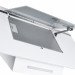 Okap AKPO WK-4 NERO LINE 2.0 90 BIAŁY T450 Liniowy LED/Siłownik - Galeria zdjęcie 3