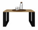 Stolik ława MODERN 90x58xH50 artisan/czarny - Galeria zdjęcie 2
