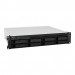 NAS Synology RS1221RP+; 2U RACK; 8x (3.5" SATA HDD/2.5" SATA HDD); AMD Ryzen V1500B; 4 GB DDR4 ECC SODIMM, 4x 1GbE RJ-45 - Galeria zdjęcie 6