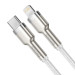 BASEUS KABEL USB-C LIGHTNING CAFULE PD 1M BIAŁY - Galeria zdjęcie 2