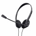 SŁUCHAWKI TRUST Primo Chat Headset - Black - Galeria zdjęcie 1