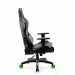 Fotel gamingowy DIABLO X-ONE 2.0 normal fotel czarno-zielony - Galeria zdjęcie 5