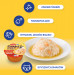 INABA Dashi Delights Kurczak z tuńczykiem i łososiem w bulionie - przysmak dla kota - 70g - Galeria zdjęcie 3