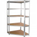 REGAŁ MAGAZYNOWY NAROŻNY METALOWY GC9030 30cm - Galeria zdjęcie 2