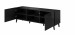 Szafka RTV ABETO 150x42x52 czarny/czarny połysk - Galeria zdjęcie 6
