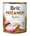 BRIT PATÉ & MEAT z królikiem - mokra karma dla psa - 800g - Galeria zdjęcie 1