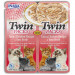 INABA Twin Tuna & Chicken recipe in tuna broth - przysmak dla kota - 2x40g - Galeria zdjęcie 1