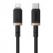 Kabel Baseus Dura Typ C 20W 1m (czarno-złoty) - Galeria zdjęcie 2
