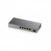 Switch Zyxel GS1350-6HP 6p PoE (PoE+: 3;PoE++: 2) 60W Managed Gigabit - Galeria zdjęcie 1