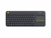 Klawiatura Logitech K400 plus bezprzewodowa, czarna - Galeria zdjęcie 1