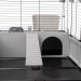 FERPLAST Modular 4 - klatka dla królika i świnki morskiej - 179 x 72 x 56cm - Galeria zdjęcie 8