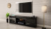 Szafka RTV GRANERO 200x56,7x35 czarny/czarny poł - Galeria zdjęcie 5