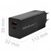 QOLTEC ŁADOWARKA GAN POWER PRO | 1XUSB-C | 1XUSB - Galeria zdjęcie 7