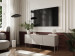 Szafka RTV 3D TRESSE 150x40x55 kaszmir mat - Galeria zdjęcie 3
