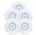 Access Point Wi-Fi 5 Ubiquiti UniFi AC Pro 2.4GHz(3x3)/5GHz(3x3) PoE/Passive48V 2x1G 5pak - Galeria zdjęcie 1