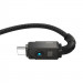 Kabel Baseus Unbreakable Typ C-Typ C 100W 2m (czarny) - Galeria zdjęcie 3