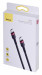 BASEUS KABEL USB-C DO USB-C CAFULE 60W 1M, CZARNY - Galeria zdjęcie 1