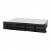 NAS Synology RS1221+; 2U RACK; 8x (3.5" SATA HDD/2.5" SATA HDD); AMD Ryzen V1500B; 4 GB DDR4 ECC SODIMM, 4x 1GbE RJ-45 - Galeria zdjęcie 2