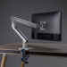 Uchwyt biurkowy gazowy do 1 monitora LED/LCD 17-32" L-19GD ART (2-9kg 2xUSB 3.0 PREMIUM ALU) - Galeria zdjęcie 10