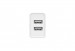 UNITEK ŁADOWARKA 2X USB-A, 12W, BIAŁA, P1113A-EU - Galeria zdjęcie 2