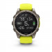 Zegarek Garmin Fenix 8 Solar Sapphire Żółty - Galeria zdjęcie 8