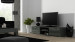 Szafka RTV SOHO 180 szary/ szary połysk - Galeria zdjęcie 1