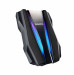 Dysk zewnętrzny HDD ADATA HD770G AHD770G-2TU32G1-CBK (2TB; 2.5"; USB 3.2; czarny) - Galeria zdjęcie 2