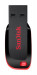 Pendrive Sandisk Cruzer Blade 128GB USB 2.0 czarno-czerwony - Galeria zdjęcie 2