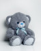 Miś TOMMY 65cm szary - Galeria zdjęcie 2