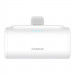 Powerbank Baseus Compact 5000mAh USB-C (biały) - Galeria zdjęcie 2
