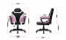 Fotel gamingowy dla dziecka HZ-Ranger 1.0 pink msh - Galeria zdjęcie 8