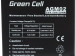 GREEN CELL AKUMULATOR ŻELOWY AGM02 6V 4,5AH - Galeria zdjęcie 2