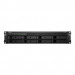 NAS Synology RS1221RP+; 2U RACK; 8x (3.5" SATA HDD/2.5" SATA HDD); AMD Ryzen V1500B; 4 GB DDR4 ECC SODIMM, 4x 1GbE RJ-45 - Galeria zdjęcie 1