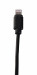Kabel USB Gembird ( USB 2.0 - Lightning M-M 2m czarny ) - Galeria zdjęcie 2