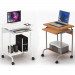 TECHLY BIURKO KOMPUTEROWE MAŁE 600X450 NA KÓŁKACH - Galeria zdjęcie 5
