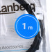 LANBERG KABEL USB-A 3.0 M/M 1M CZARNY - Galeria zdjęcie 5