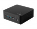 MSI Cubi NUC 13MQ-062PL i5-1345U 16GB SSD512GB Intel Iris Xe Graphics AX211 WiFi 6E Windows 11 Pro Black - Galeria zdjęcie 1